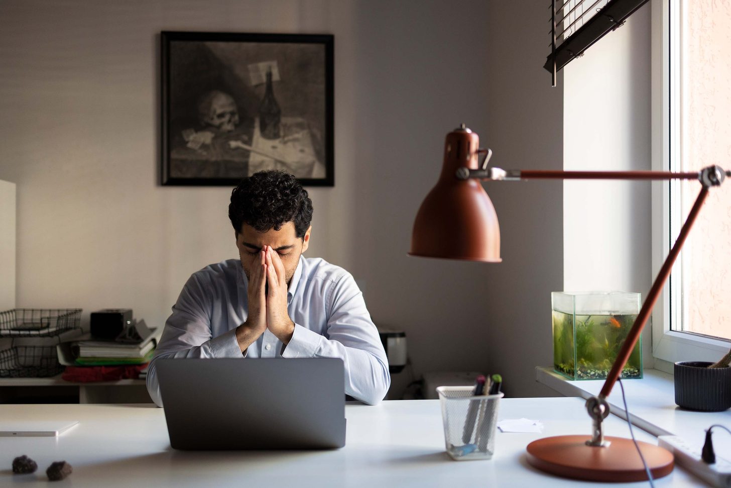 homme travail