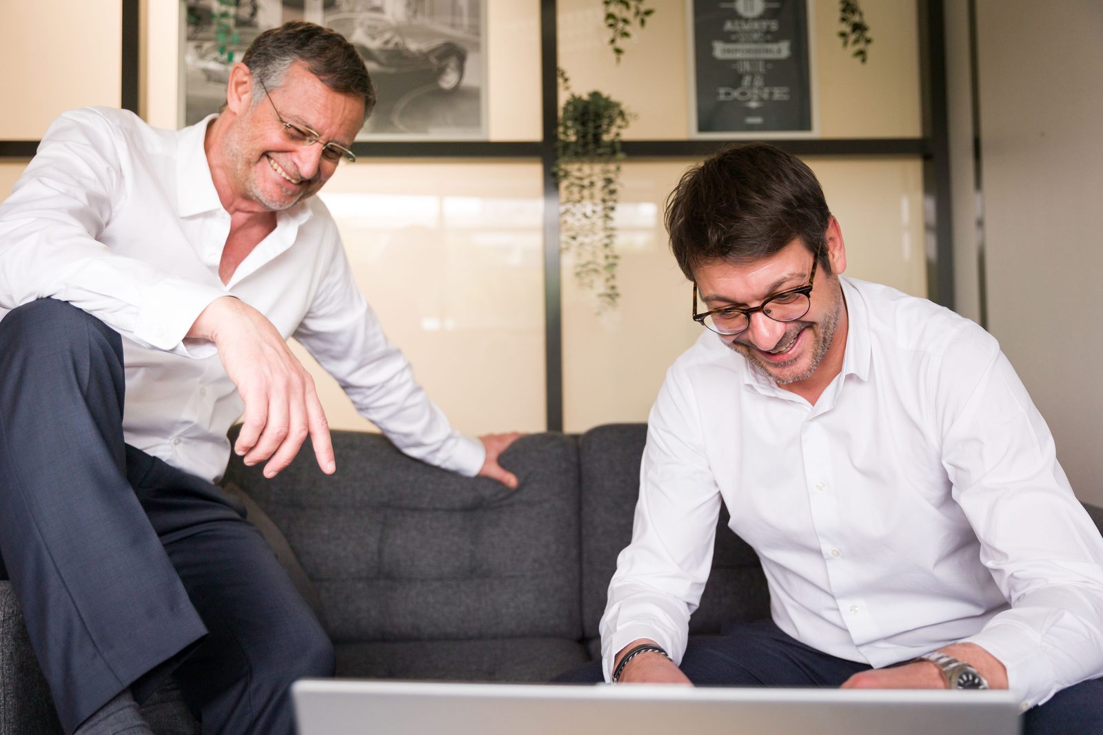 Yves Giglio et Michaël Lalande, fondateurs Idealys