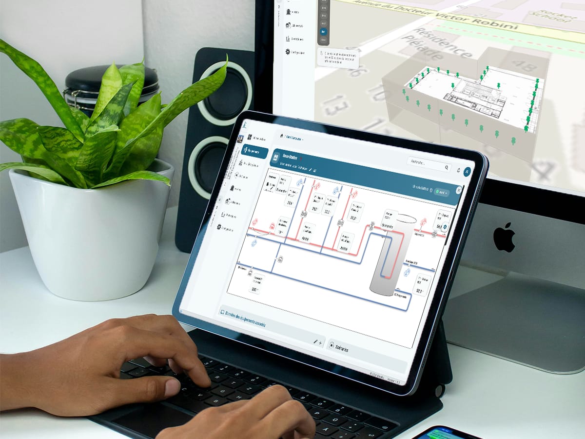 Cockpit Smart'GTB Idealys One : supervision et hypervision technique multi-sites en temps réel