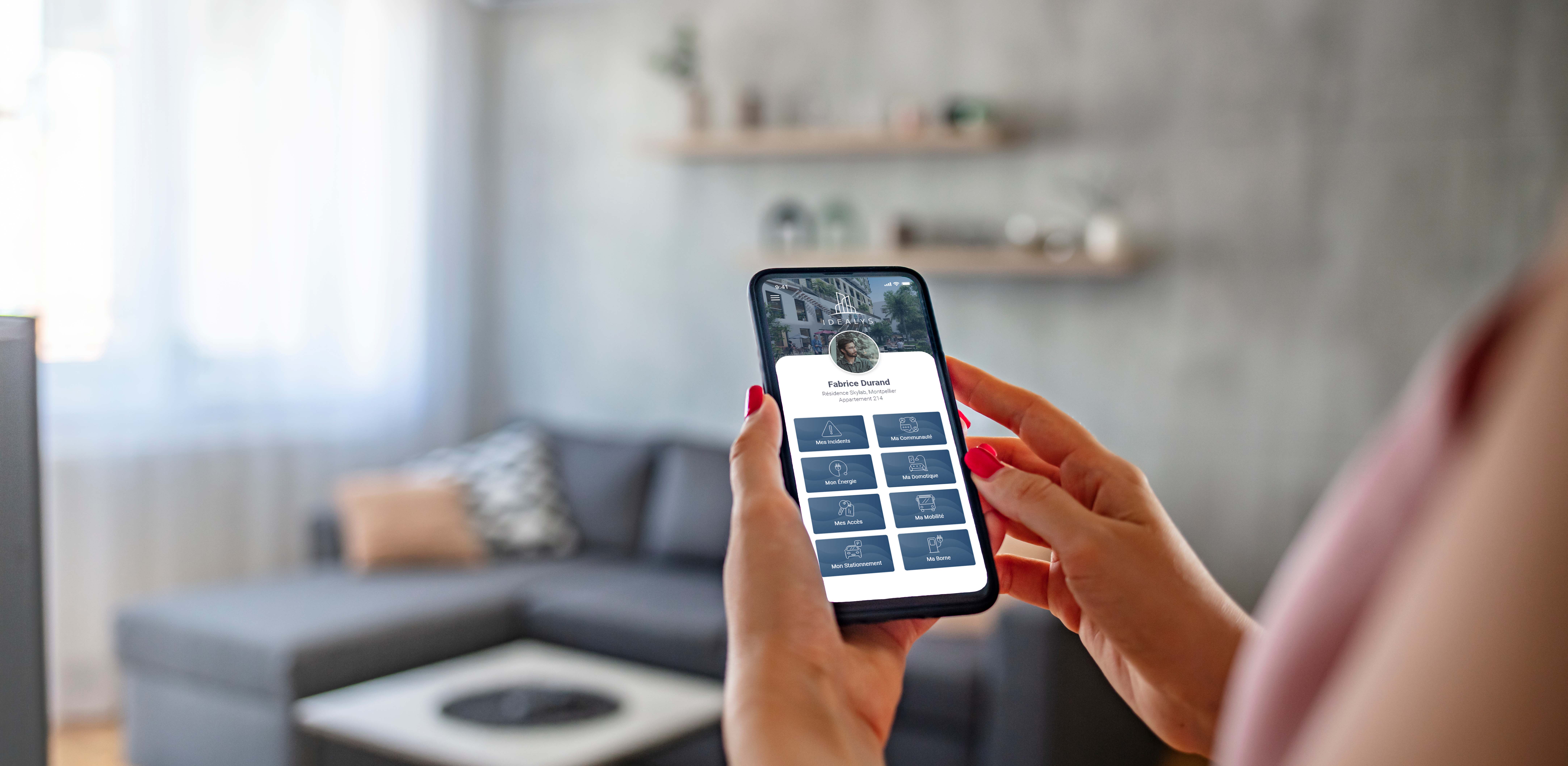 Mobile application services appartement