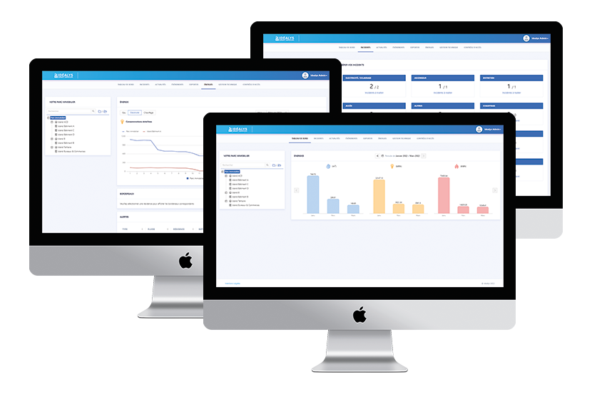back-office idealys smart services gestionnaire